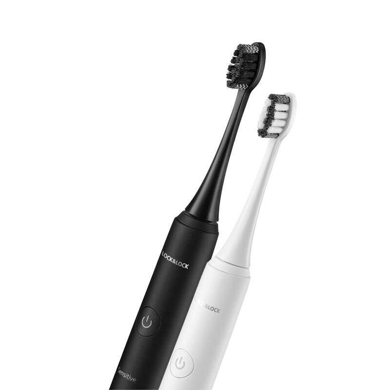 Bàn Chải Đánh Răng Điện Locknlock, Dc3.7V, Trọng Lượng 235G, Sạc Không Dây - 2 Màu (Đen, Trắng) - ENR346 image number null